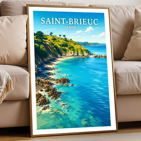 Affiche Saint-Brieuc La Baie