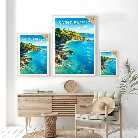 Affiche Saint-Brieuc La Baie