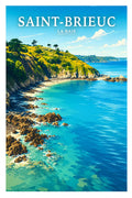 Affiche Saint-Brieuc La Baie