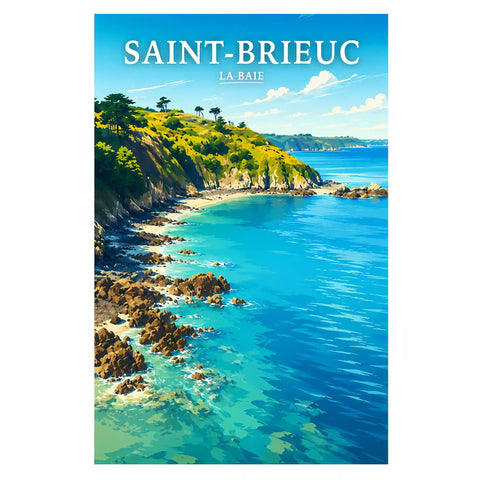 Affiche Saint-Brieuc La Baie