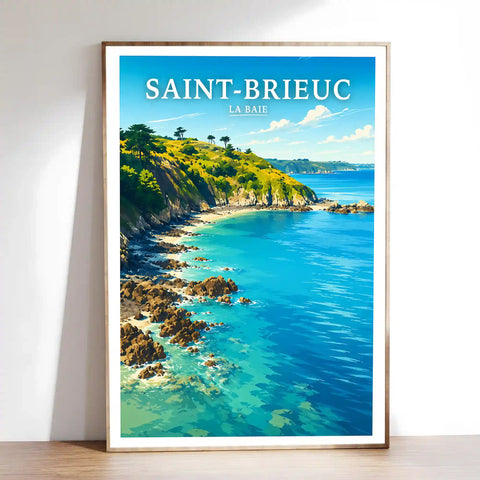 Affiche Saint-Brieuc La Baie