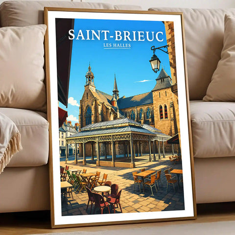 Affiche Saint-Brieuc Les Halles