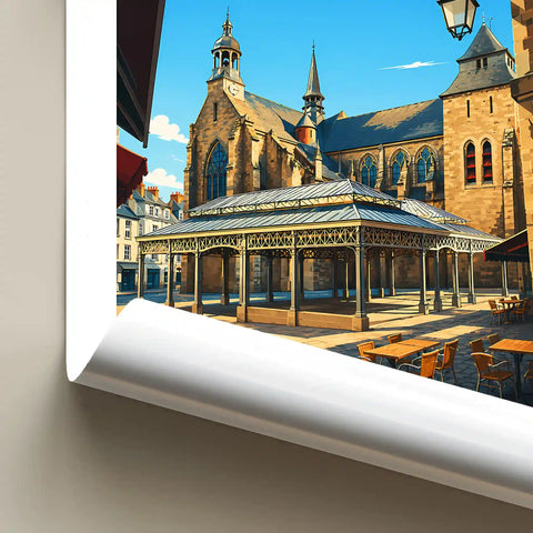 Affiche Saint-Brieuc Les Halles