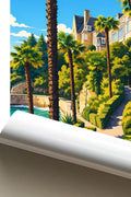 Affiche Saint-Brieuc Promenade du Clair de Lune