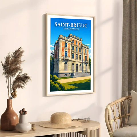 Affiche Saint-Brieuc Villa Rohannec'h