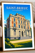 Affiche Saint-Brieuc Villa Rohannec'h