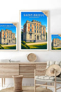 Affiche Saint-Brieuc Villa Rohannec'h