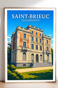 Affiche Saint-Brieuc Villa Rohannec'h