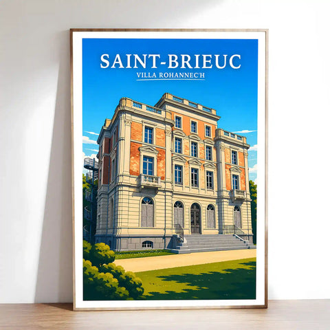 Affiche Saint-Brieuc Villa Rohannec'h