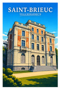 Affiche Saint-Brieuc Villa Rohannec'h