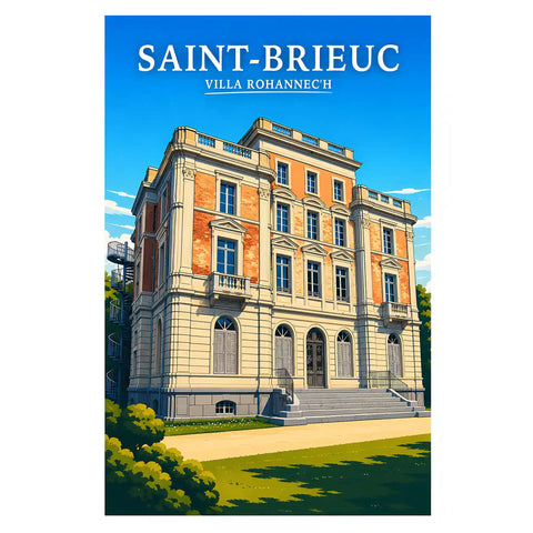 Affiche Saint-Brieuc Villa Rohannec'h