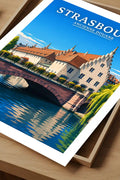 Affiche Strasbourg Ancienne Douane