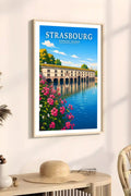 Affiche Strasbourg Barrage Vauban