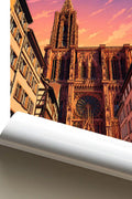 Affiche Strasbourg Capitale de l'Alsace