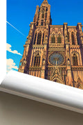 Affiche Strasbourg Cathédrale Notre-Dame