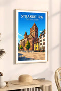 Affiche Strasbourg Église Saint-Thomas