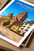 Affiche Strasbourg Église Saint-Thomas