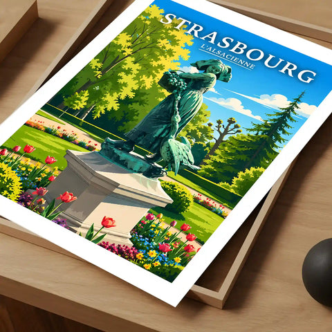 Affiche Strasbourg L'Alsacienne