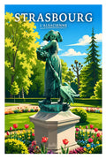 Affiche Strasbourg L'Alsacienne