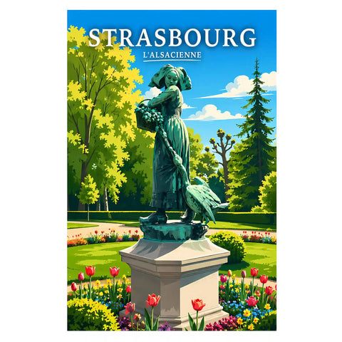 Affiche Strasbourg L'Alsacienne
