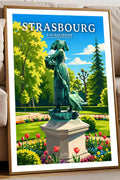 Affiche Strasbourg L'Alsacienne