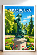 Affiche Strasbourg L'Alsacienne