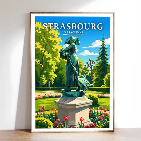 Affiche Strasbourg L'Alsacienne