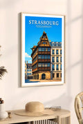 Affiche Strasbourg Maison Kammerzell