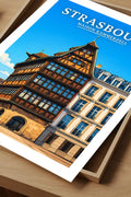 Affiche Strasbourg Maison Kammerzell