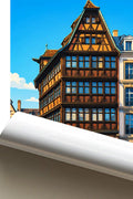 Affiche Strasbourg Maison Kammerzell