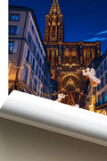 Affiche Strasbourg Marché de Noël