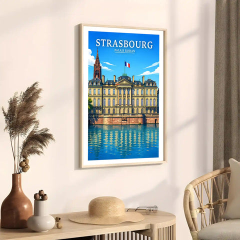 Affiche Strasbourg Palais Rohan