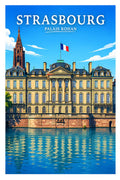 Affiche Strasbourg Palais Rohan