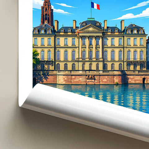 Affiche Strasbourg Palais Rohan