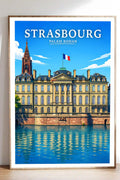 Affiche Strasbourg Palais Rohan
