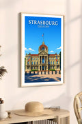 Affiche Strasbourg Palais du Rhin