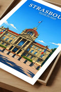 Affiche Strasbourg Palais du Rhin