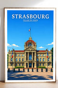 Affiche Strasbourg Palais du Rhin