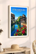 Affiche Strasbourg Petite France