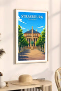 Affiche Strasbourg Place Broglie