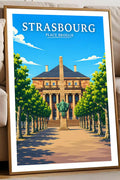Affiche Strasbourg Place Broglie
