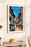 Affiche Strasbourg Rue du Bain-aux-Plantes