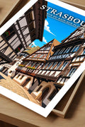 Affiche Strasbourg Rue du Bain-aux-Plantes