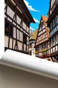 Affiche Strasbourg Rue du Bain-aux-Plantes