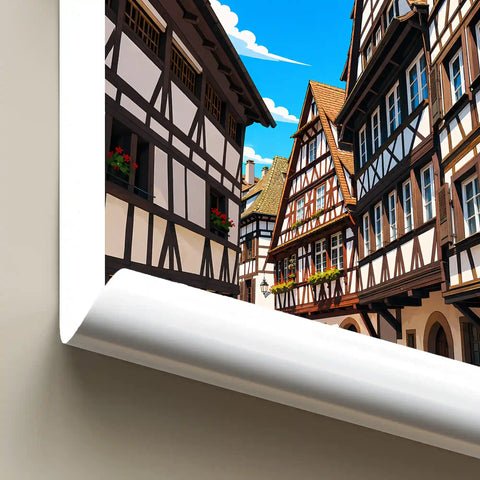 Affiche Strasbourg Rue du Bain-aux-Plantes