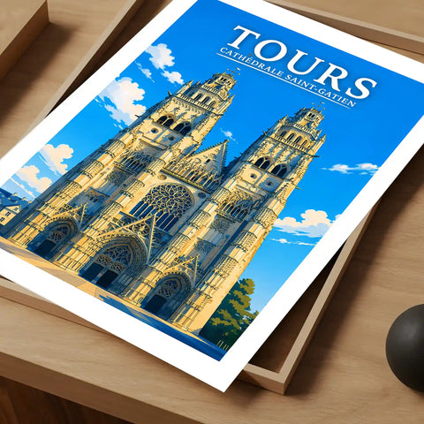 Affiche Tours Cathédrale Saint-Gatien