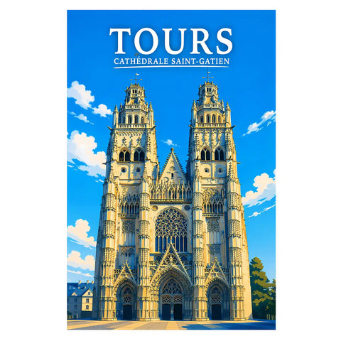 Affiche Tours Cathédrale Saint-Gatien