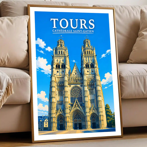 Affiche Tours Cathédrale Saint-Gatien