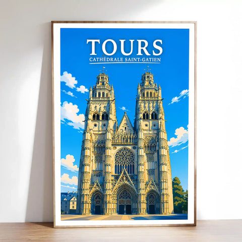 Affiche Tours Cathédrale Saint-Gatien