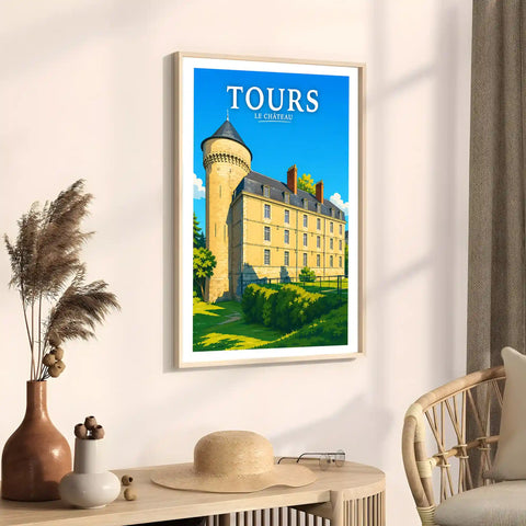 Affiche Tours Le Château